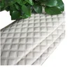 China factory quilted 5.0 mm thickness sponge embroidery pvc/pu customized leather for car seat motorcycle sofa