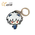 Promotional Cheap Custom Made Shaped 2D Soft PVC Keychains,Rubber Keychain,Cartoon Rubber Keyring