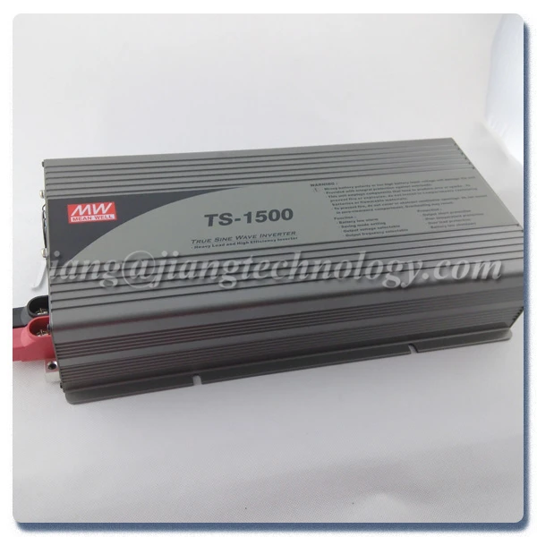 Meanwell 1.5KW 48V DC 220V 230V 240V AC Inverter TS-1500-248B Solar Power Inverter 48VDC to 220VAC 230VAC