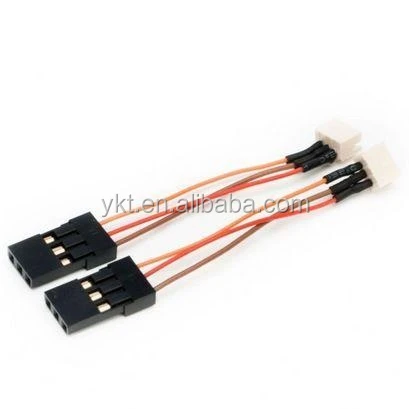 Dupont Futaba Male to JST Female Servo Extension Cable