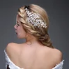 Fashion hair combs pearl jewelry crystal women hairpins bridal white plated hair ornament handmade wedding accessories Gift