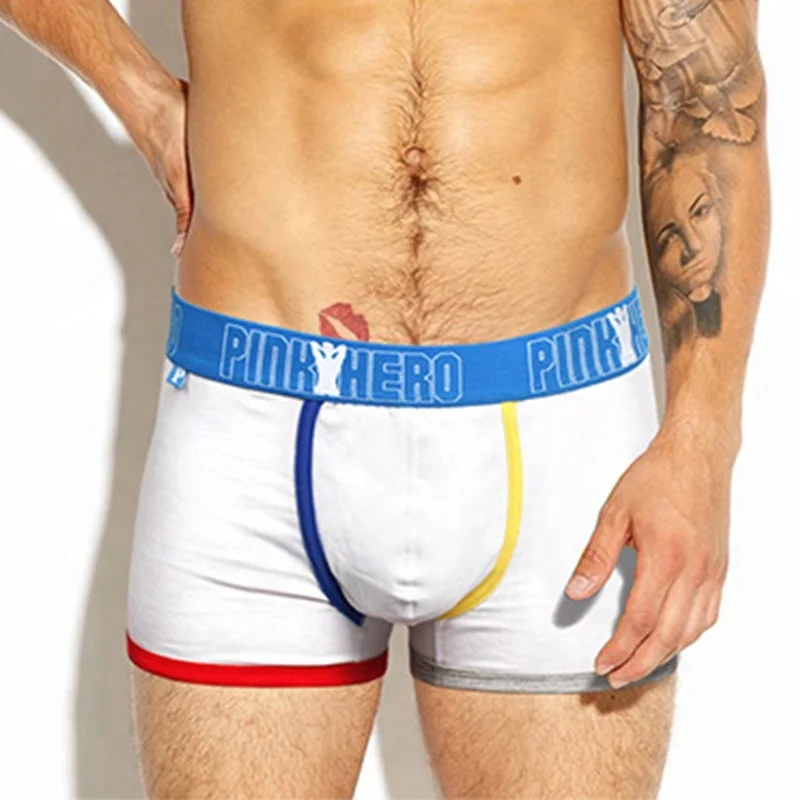 Sports Underwear Comfortable Breathable Cotton Pink Hero Fashion Men Boxer Brief Summer, White,blue,gray,dark blue
Sports Underwear Comfortable Breathable Cotton Pink Hero Fashion Men Boxer Brief Summer, White,blue,gray,dark blue