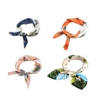 Wholesale Pure Polyester Silk Custom Printed Scarves
