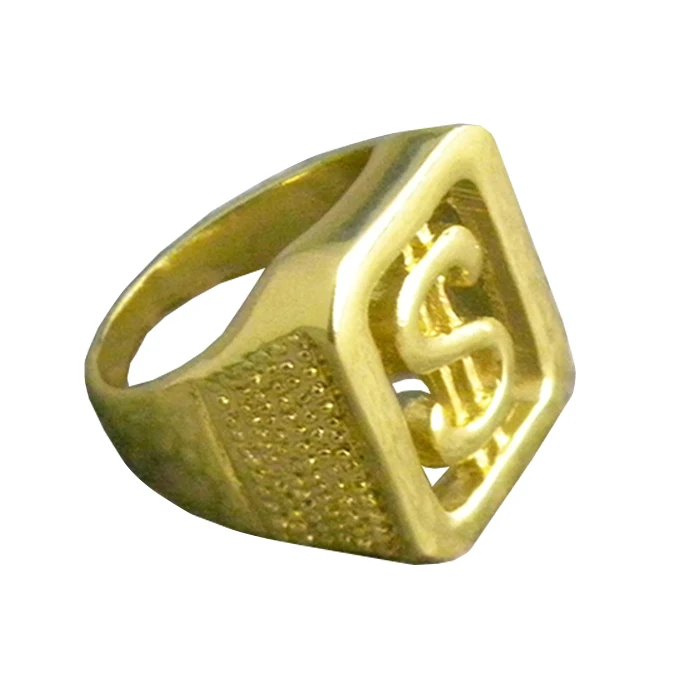 From china fancy finger Imitated gold ring designs men, custom engraved ring