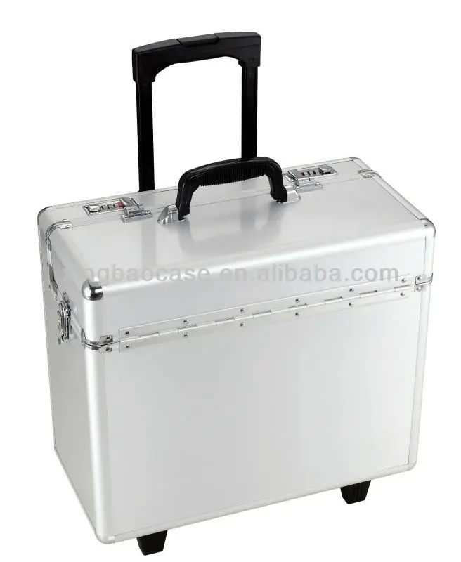 Varnish aluminum buy hard case luggage  set with Jacquard and Bag inner