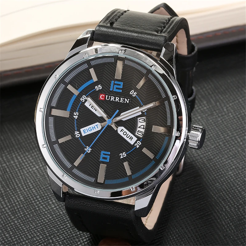 Curren Mens Watches Top Brand Luxury Quartz Watch Men Casual Leather Military Waterproof Sport Wrist Watch Relogio Masculino8211
Curren Mens Watches Top Brand Luxury Quartz Watch Men Casual Leather Military Waterproof Sport Wrist Watch Relogio Masculino8211