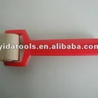 2012 Hot Sale Drywall tools plastic wood rubber roller head Wallpaper Seam Roller