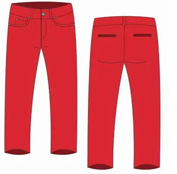 red pants