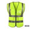 Mens Reflective Vest Reflector Safety Custom Print