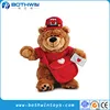 Custom 12" Brown Letter Mail man plush Bears