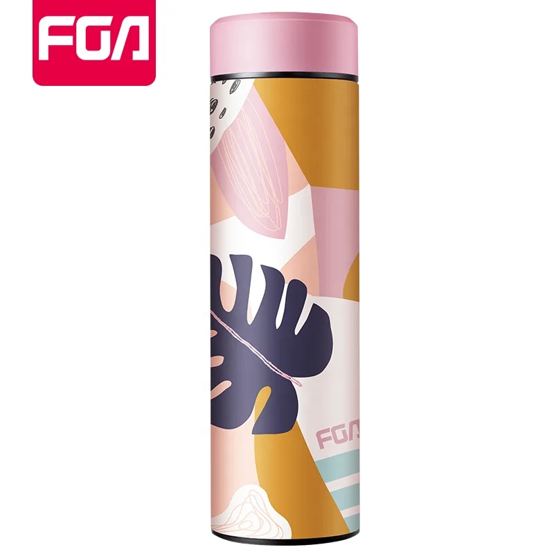 FGA Double wall insulated stainless steel thermos bottle water bottle with custom logo, Blue;red;black;pink
FGA Double wall insulated stainless steel thermos bottle water bottle with custom logo, Blue;red;black;pink