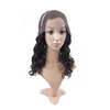 unprocessed silk top full lace wigs transparent lace,virgin semi human hair blend wigs,finger wave wig silk base human hair wig