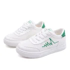2019 new summer white shoes boy girls breathable mesh children sports casual shoes