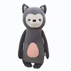 2019 new design cute stuffed fox toy soft animals toy lovely plush pillow