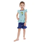 summer clothes for children ruffle baby clothing sets