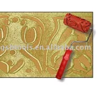 4" hot sell decorative rubber roller for border paint brush and roller