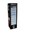 slim upright national supermarket cooler cold drink glass door display fridge
