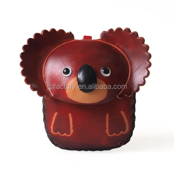 Good Quality Genuine Leather Animal Coin Purse by handmade