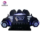 2019 Hot 9D VR Virtual Reality Simulator Machine 9D VR Motion Chair Cinema 6 Seats VR Space Ship