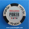 Different colors custom printed cheap poker chip