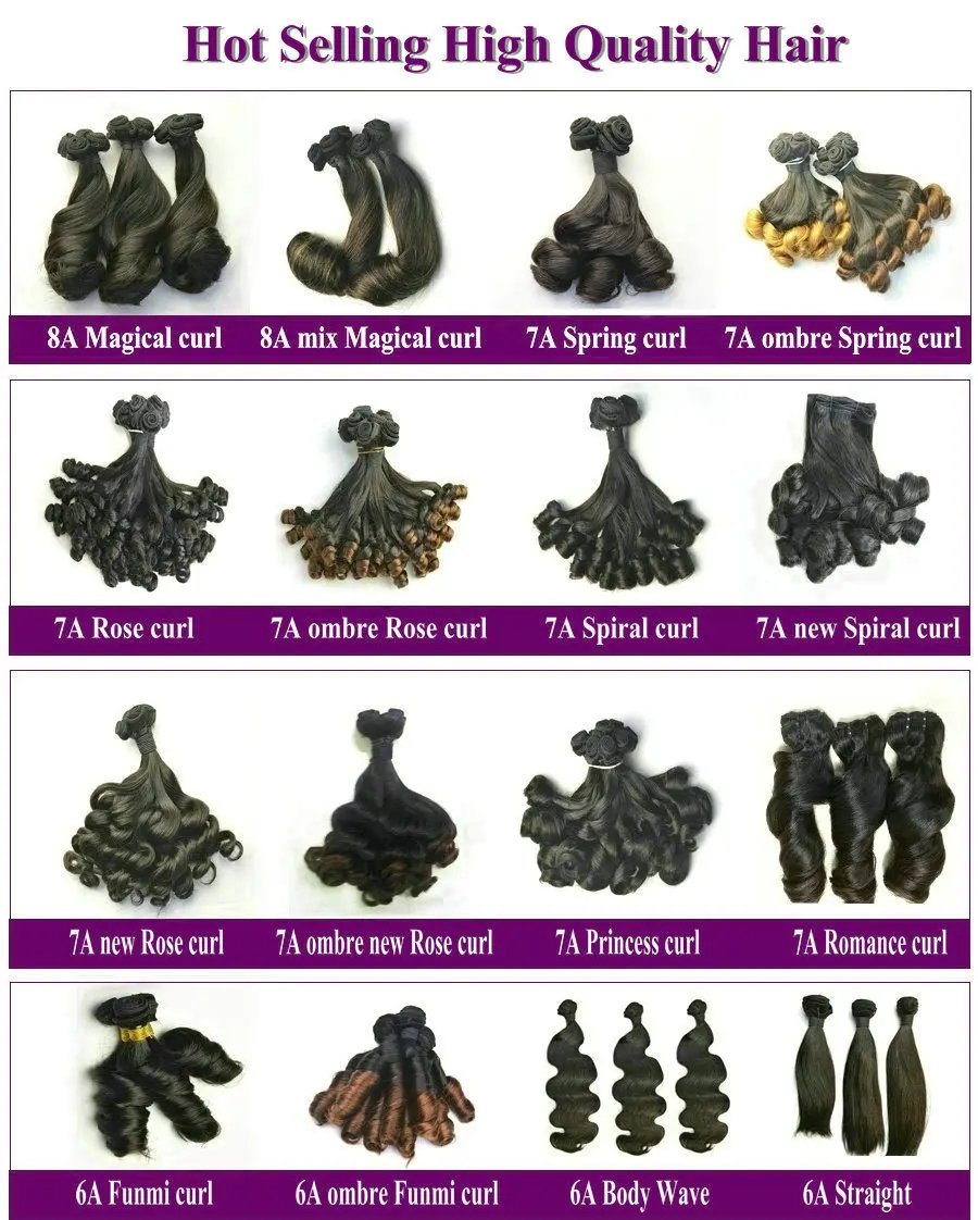 2014 New style 7A tangle free mixed color hair weave