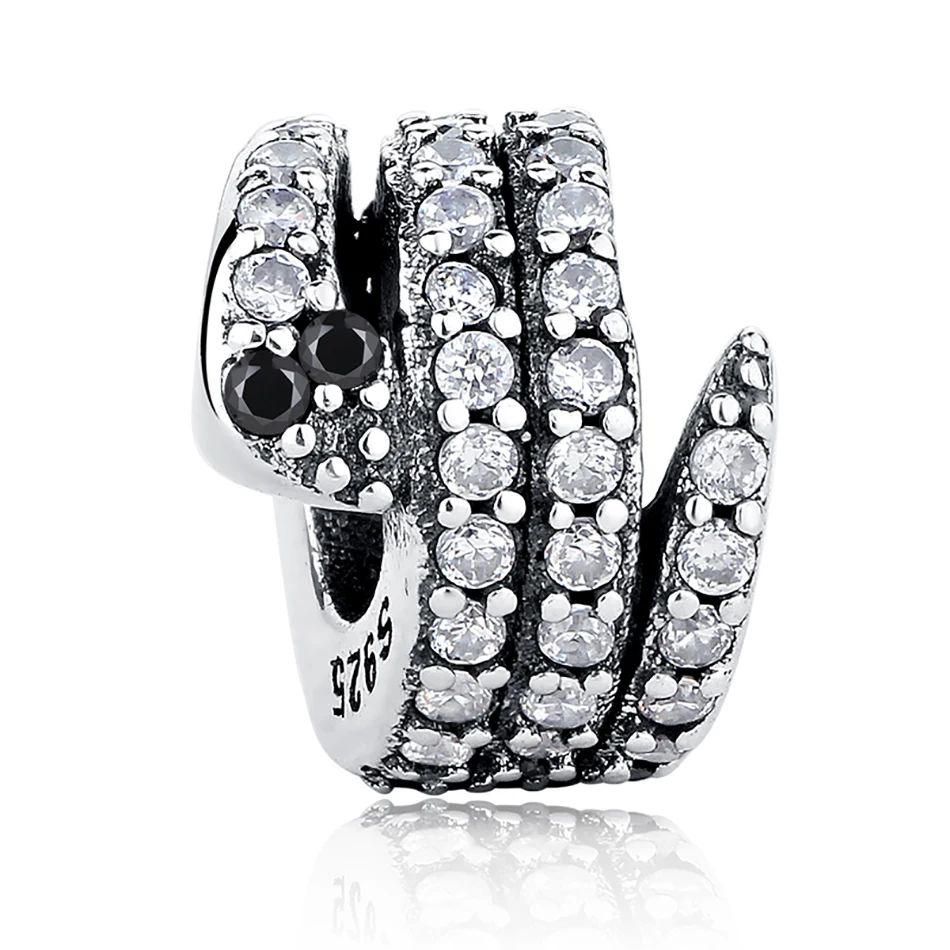 Fashion 925 Sterling Silver CZ Charm Coiled Snake Round Beads Fit Womens Bracelet Bangle Making Fashion Silver Jewelry
Fashion 925 Sterling Silver CZ Charm Coiled Snake Round Beads Fit Womens Bracelet Bangle Making Fashion Silver Jewelry
