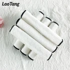 Bamboo fiber double sides thick absorbent lint-free dish cleaning cloths kitchen dish cleaning towel