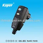 RCD Germany Standard Plug in KPPRR-10-BP,Leakage Current Protector