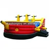 2013 hot sale inflatable pirate castle