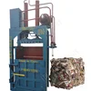 Plastic baler machine for pressing used HDPE PE PP PET bottle film bags paper