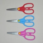 5inch children scissors with color plastic handle