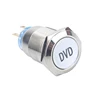 Custom logo illuminated 12v 24v LED Push Button switch