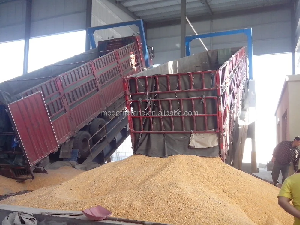 80t-160t Truck Unloader platform Truck Unloading system