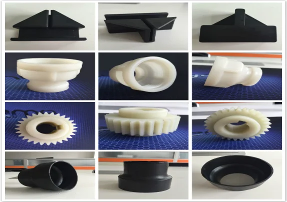 Low minium order plastic molded hollow shaft