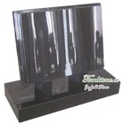 Granite headstone in book shape stone book bible headstone