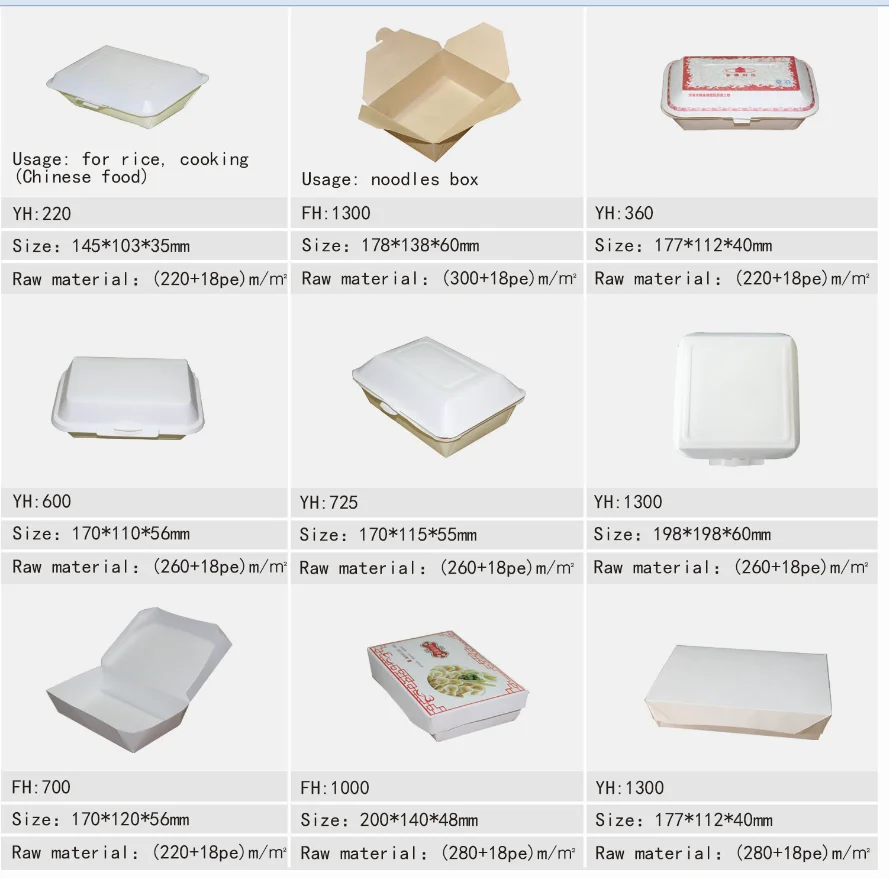 paper lunch box
