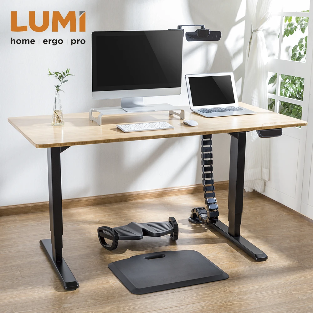 3 Stage Reverse Dual Motor Electric Sit Stand Desk Sit Stand