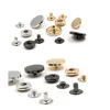 2019 Hot selling Zink alloy metal flat sanp button for coats Jeans & handbag buttons