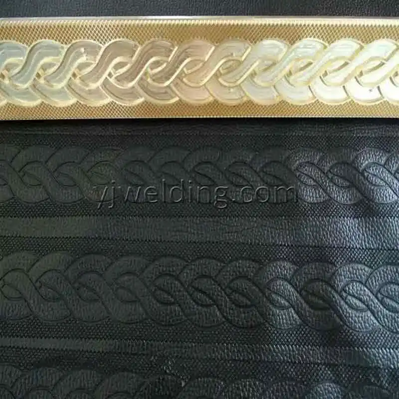 Hf Leather Label/trademark Logo Embossing Machine