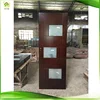 stylish cherry solid wood interior shower french doors for sale