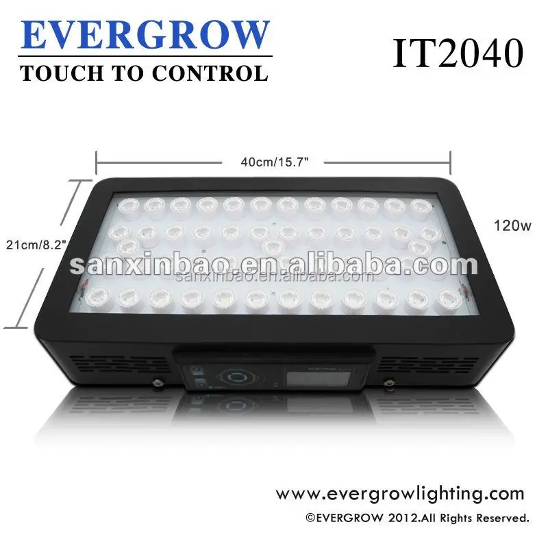 Evergrow factory wholesale IT2040 120 watt 6ft aquarium led lighting
