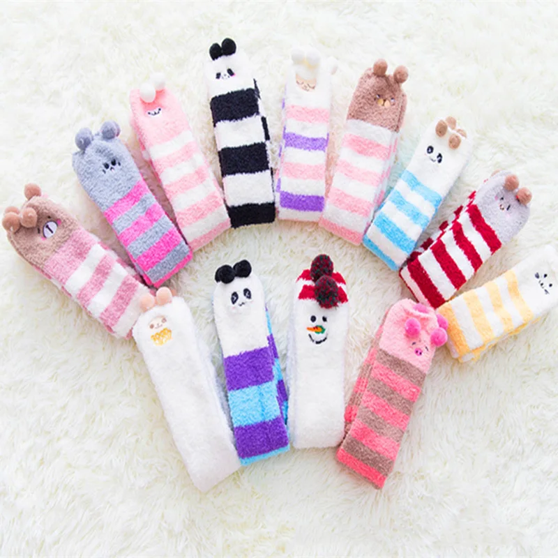 Warm Custom Thigh High Socks Cartoon Animal Fleece Socks Female Thick Socks, Multi or customized colors
Warm Custom Thigh High Socks Cartoon Animal Fleece Socks Female Thick Socks, Multi or customized colors