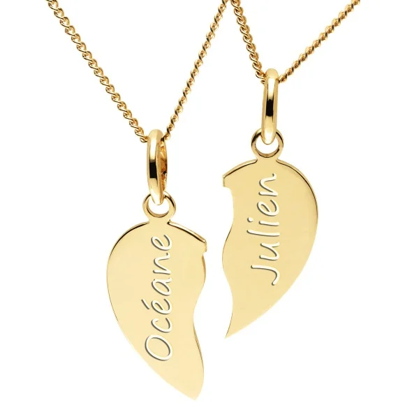 Stainless steel 18k gold plated pendant necklace jewelry set custom half heart with hollow name necklace for couples
Stainless steel 18k gold plated pendant necklace jewelry set custom half heart with hollow name necklace for couples