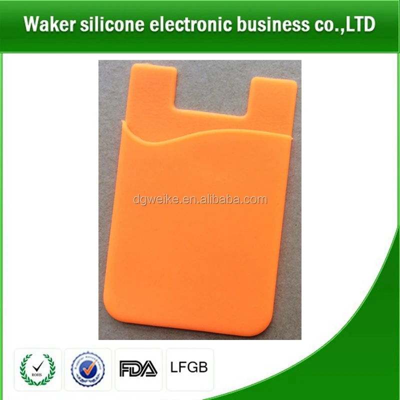 silicone eco-friendly cheap RFID card holder