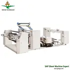 2018 Diaper Sanitary Napkins Soft Top Sheet Embossing and Perforating Machine Earn Money