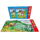 Interesting Story Sound Book 6 Button Help Children Learning and Playing with OEM Service