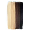 Top Quality Light Color Tape /Clipins /I Tip Hand Tied Weft Human Hair Extension Professinal Customization