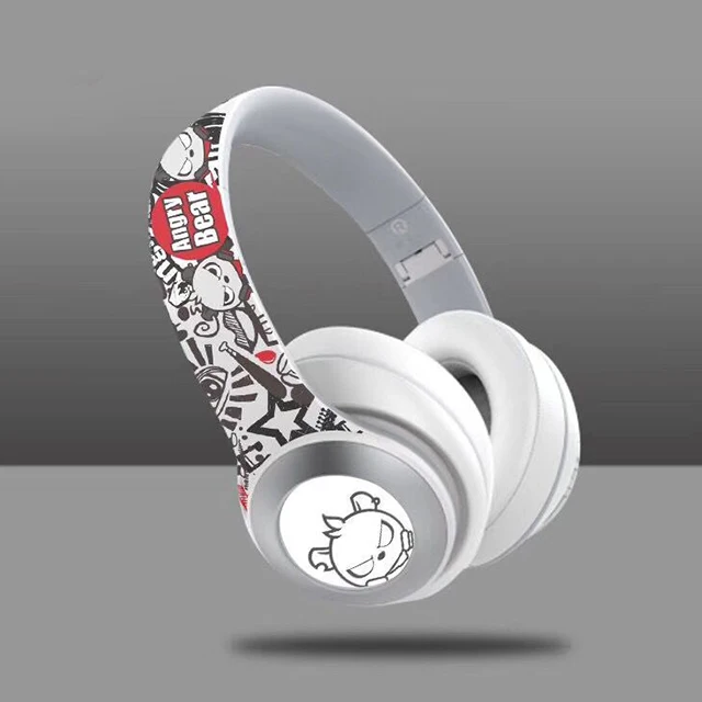 New arrivals 2019 amazon CE Rohs over ear LED bluetooth 5.0 earphone headphone wireless - ANKUX.COM