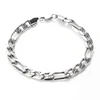 OUMI Custom European Jewelry Stainless Steel printing NK Chain Bracelet For Mens