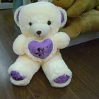 Hot Electronic Recordable Toy Plush Teddy Bear with decorated Heart Pillow
